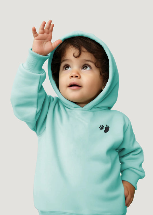 Signature Hoodie -Kids Mint