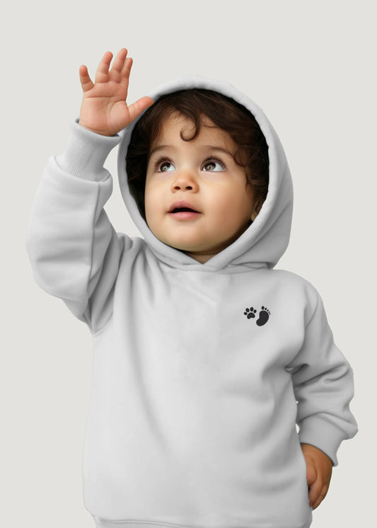 Signature Hoodie -Kids White