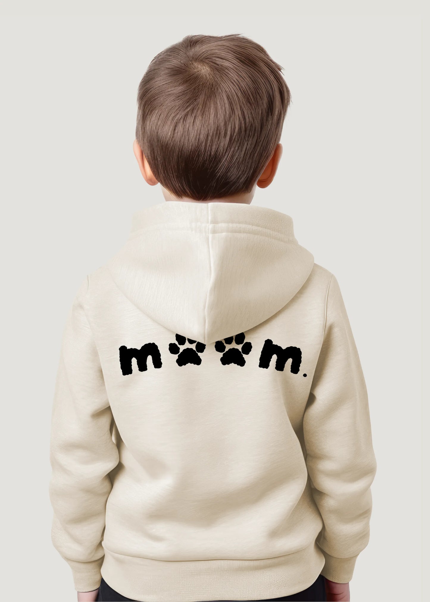 Signature Hoodie -Kids Soft White